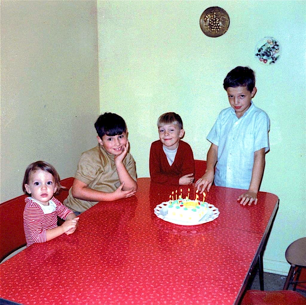 1968 Nov Dana, Wally, Doug, Andy