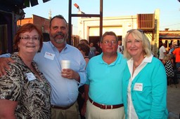 Barbara Shea and husband, Linda Drummond and husband Steve Watts