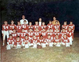 Blossomwood Panthers 1969 95lb, names below