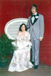 Candy Albright, Eric Batchelder '74 senior prom