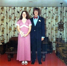 Candy Albright, Eric Batchelder '74 - 1976 Prom