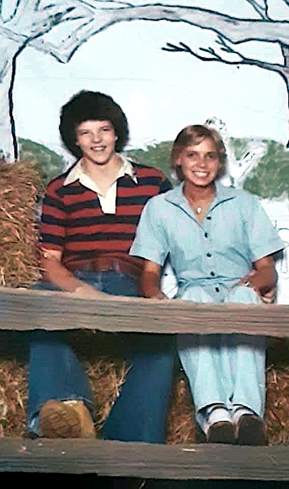 Chuck Cochran Alice Fryman Sadie Hawkins sr year