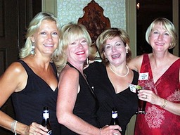 Dawn Cox, Debbie Crumrine, Alice Kay Wilson, Linda Drummond