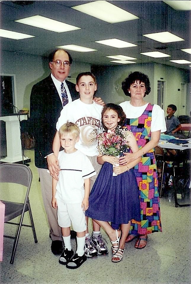 Debbie and family 2000