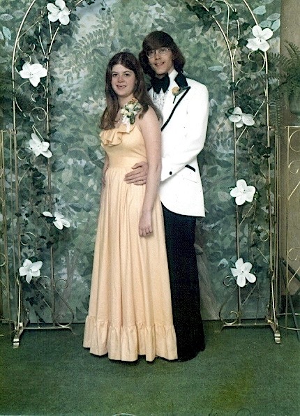 Dorothy Goodson, Bob Brimer '75, Prom 11th grade