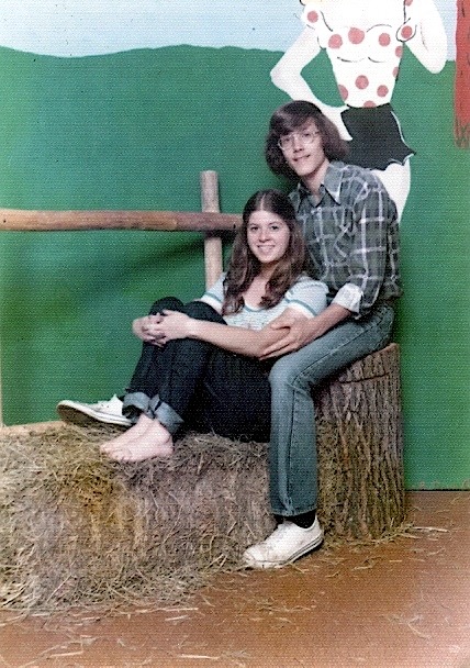 Dorothy Goodson, Bob Brimer '75 Sadie Hawkins 11th grade