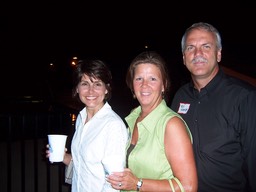 Janiece Collins, Pam Hall and Bill