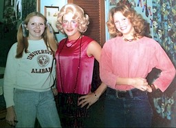 Lynn Stephen, Tiger Sirote, Anna McCulloch before the ugly walk