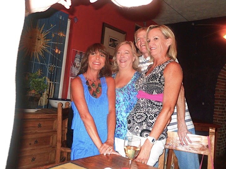 sally peeler, diana smith, me, christin farrington