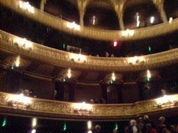 More pictures of the cheap seats in the opera house.