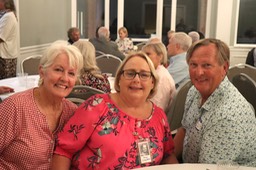 Amy Slayden and John with Beth Donnelly '73