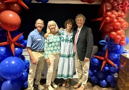 Anna McCulloch and Rusty, Michelle Gazaway and David