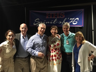 carl bailey, bobby lee, jimmy lee and wives