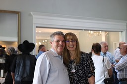 Carol Bate and husband