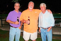 Chris Osborne '77, Kerry McGrady, Dan Maxwell