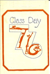 Class Day Program Cover