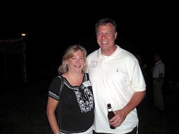 Diana Smith '77 and husband John Finley