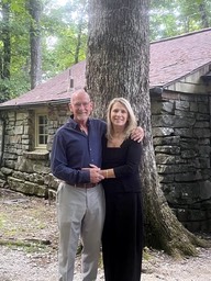 Gary Barr and Debbie ready for the reunion