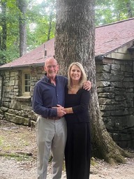 Gary Barr and Debbie ready for the reunion