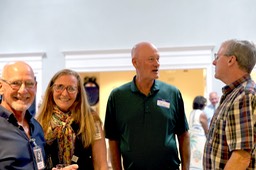 Gary Barr, Peggy Thompson and Dave, Clay Terry