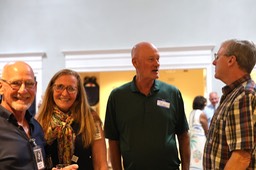 Gary Barr, Peggy Thompson and Dave, Clay Terry