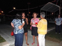 Judy McClure '75, Jennifer White '78, Kendall Edwards '75, Amelia Uffelman