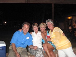 John Ragland '75, Dena O'Barr, Susan Zook, Amelia Uffelman