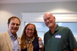 John Weatherly, Peggy Thompson and Dave