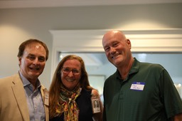 John Weatherly, Peggy Thompson and Dave