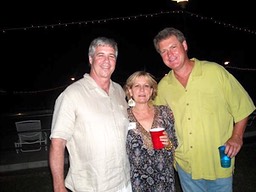 Karl Roth, Vala Baggett '75, Chris Caudle