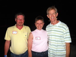 Kathy White '77 and Kevin, Stephen Hamm