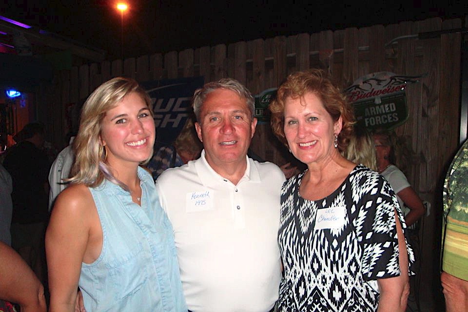 Ken Chandler '75 and family