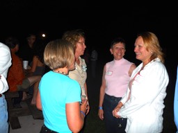 Leila Walker, Kathy Baird, Kathy White, Sally Walker - all '77