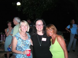 Linda Drummond, Barbara Griffin, Sally Peeler