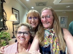 Lora Shuey, Carol Bate, Peggy Thompson