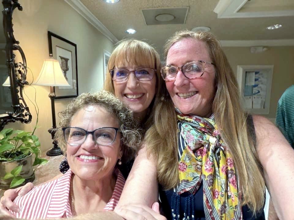 Lora Shuey, Carol Bate, Peggy Thompson