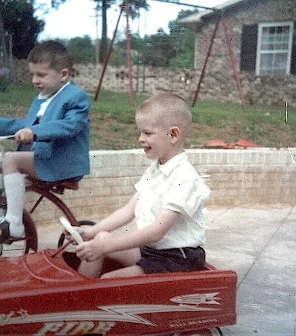 Robert McCown, Stephen 5th bday 4-63