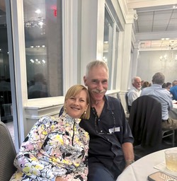 Susan McCaleb and Larry