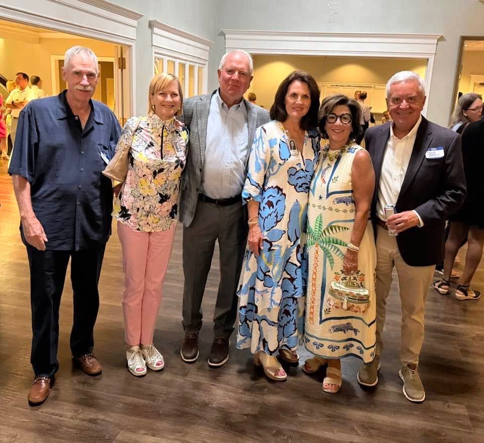 Susan McCaleb, Lyne Conner, Lori Leberte and husbands
