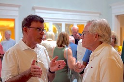 Terrell McCollum and Gary Abernathy '75 (Lora Shuey)