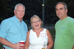 Tim Croft, Amy Slayden, Dea Thomas ('75)