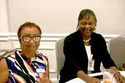 Valerie Baker and Veronica Thomas '77