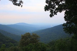 View from overlook at the pool